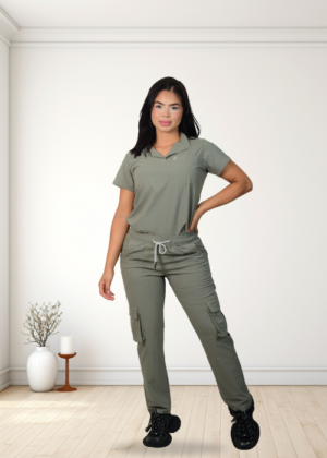 Uniforme Cargo en tela antifluido Stretch Cali Palmira Colombia