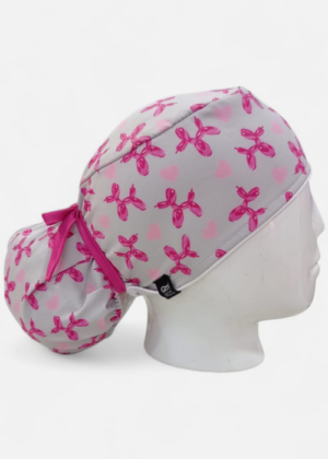 GORRO GLOBOS FUCSIA